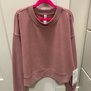 NWT Lululemon Oversized Crop Crew